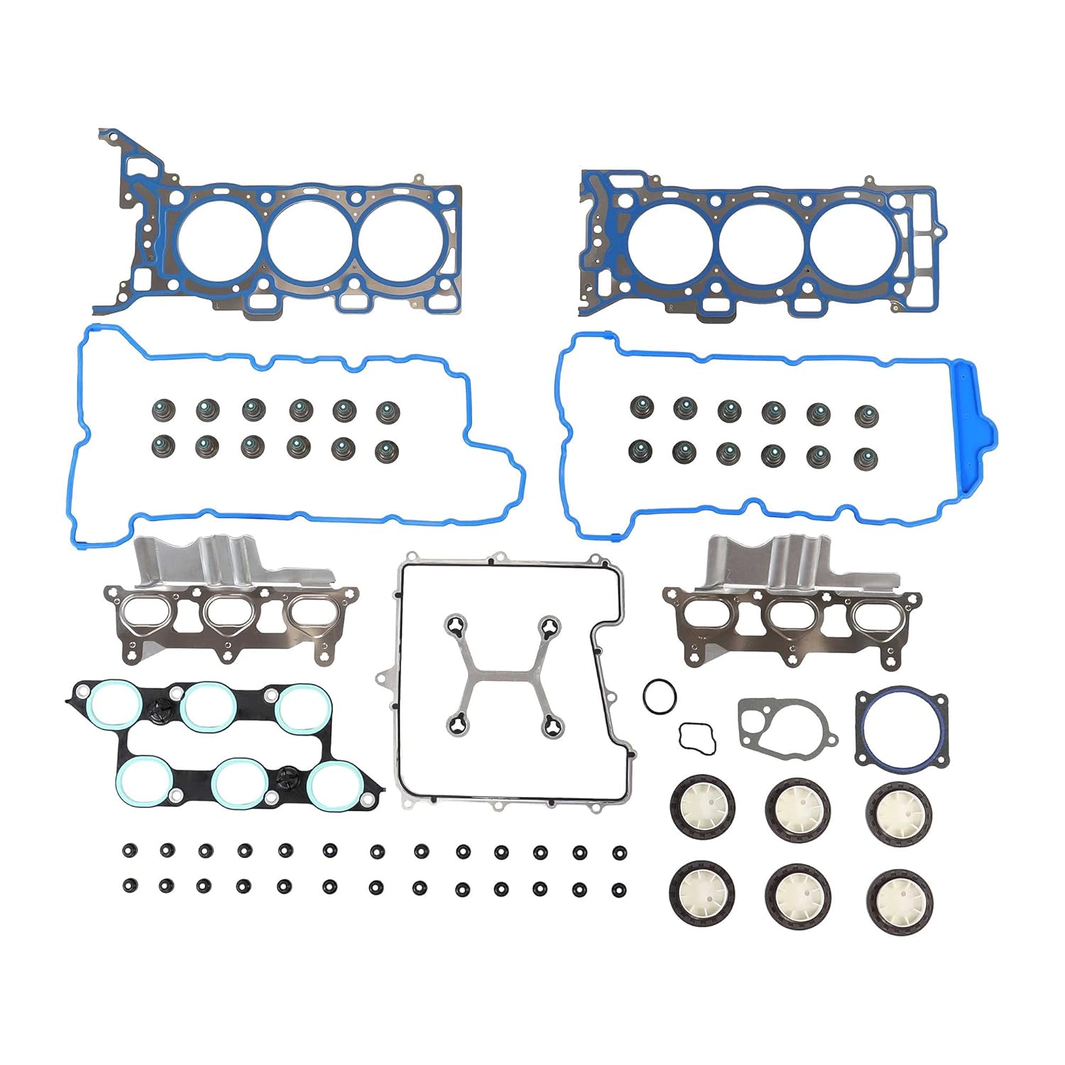 DNJ FGK3210 Full Gasket Set for 09-16 Buick, Chevrolet, GMC, Saturn Enclave, Traverse, Acadia, Outlook 3.6L DOHC Naturally Aspirated