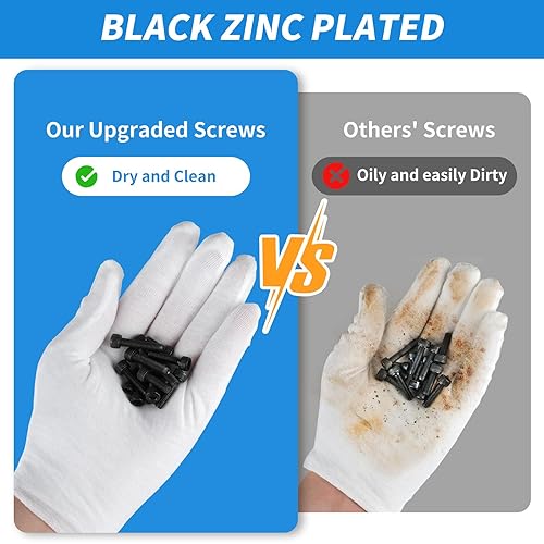 Miniatura 3 de Besitu Surtido de tornillos métricos M2 M3 M4 M5 de 1760 piezas, kit de pernos de cabeza cilíndrica con hexágono interior y tuercas de acero de