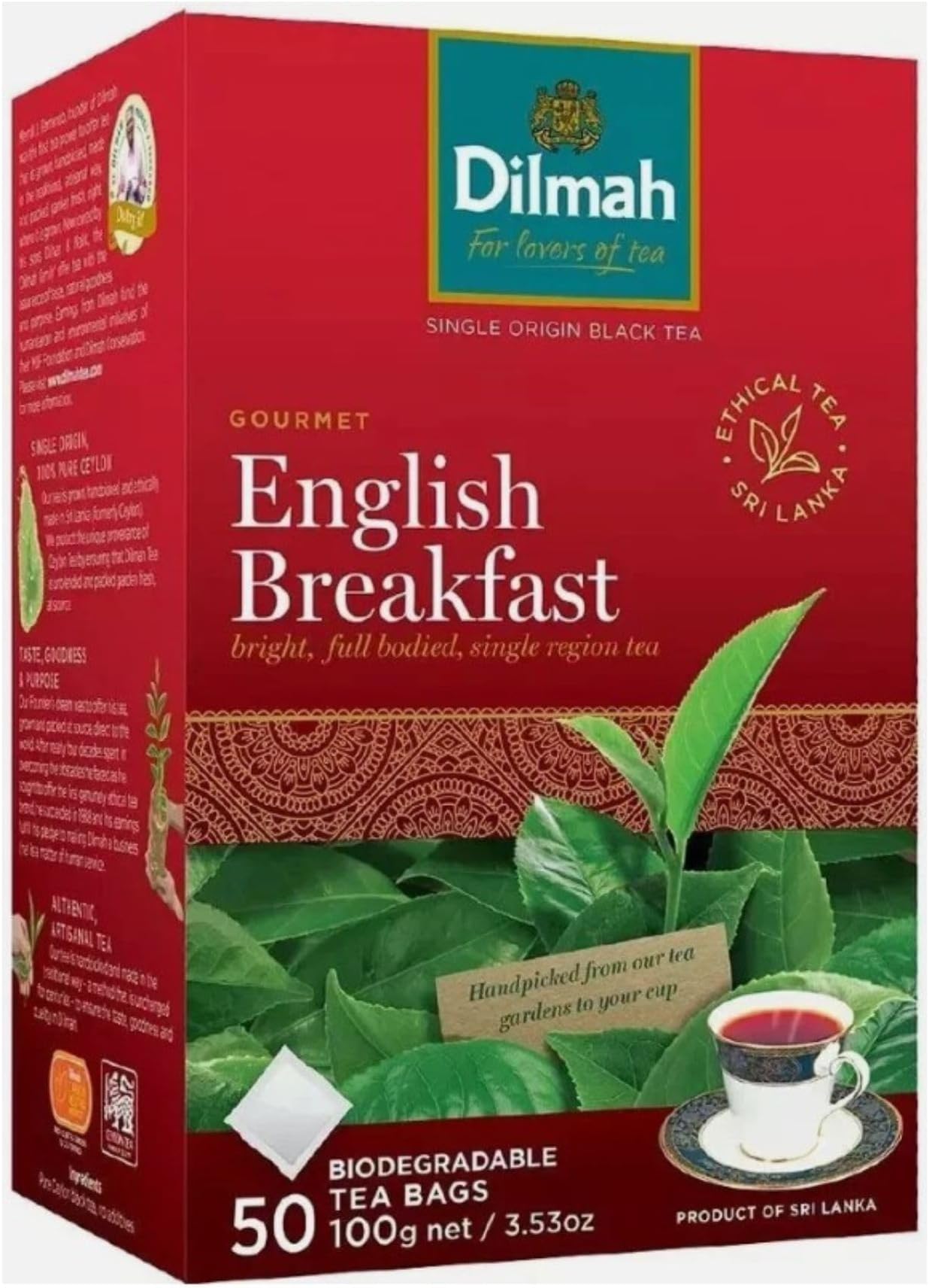 English Breakfast Tagless Teabags x 50