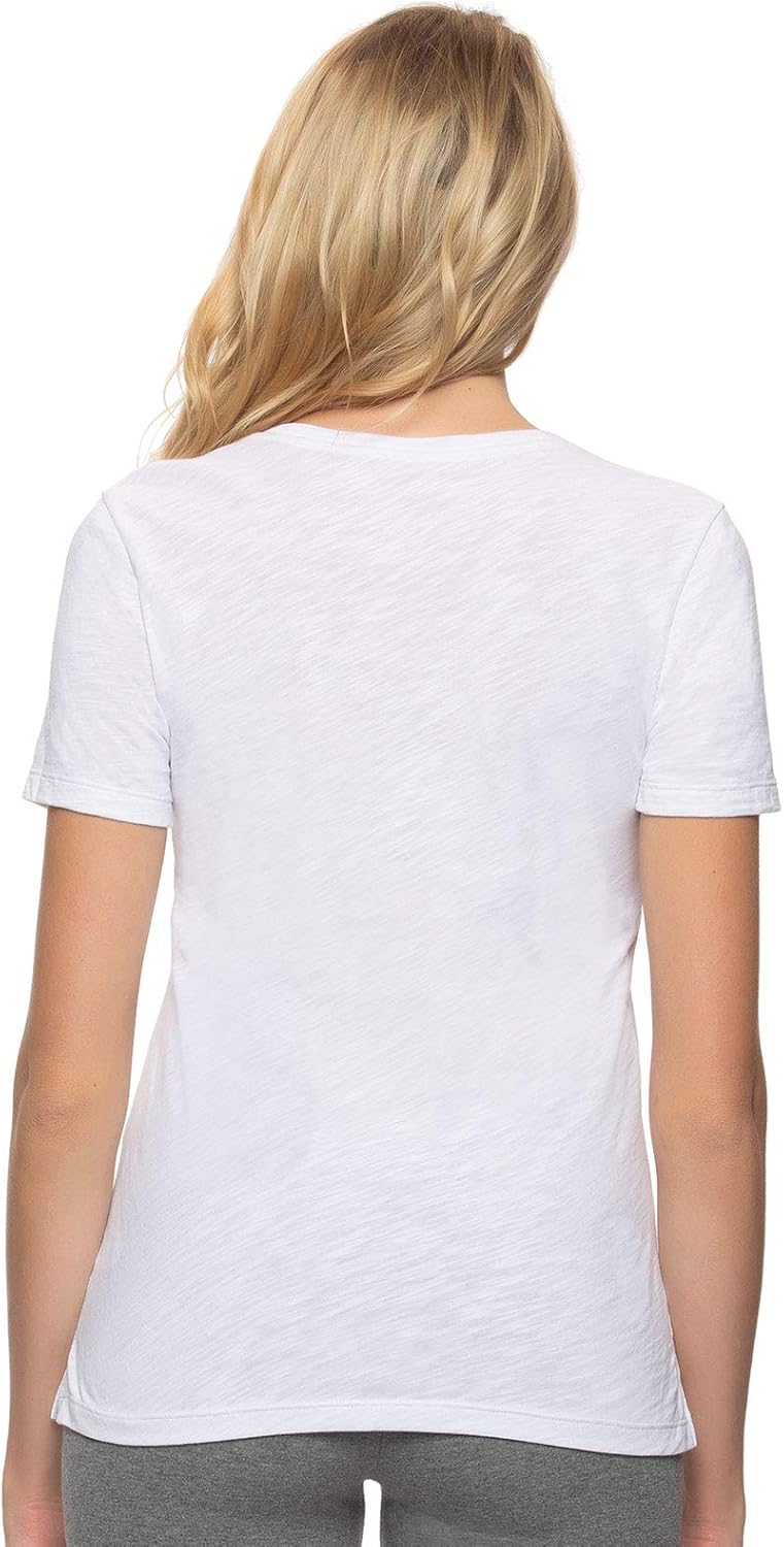 Felina | Slub Jersey V-Neck T-Shirt | Short Sleeve | 2-Pack - Image 5