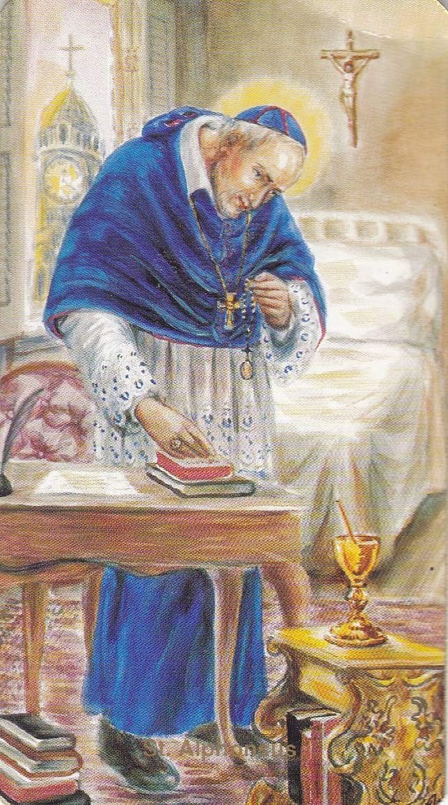 "Prayer to St. Alphonsus Liguori for a Cure for Arthritis" Paper Holy Card (Pack of