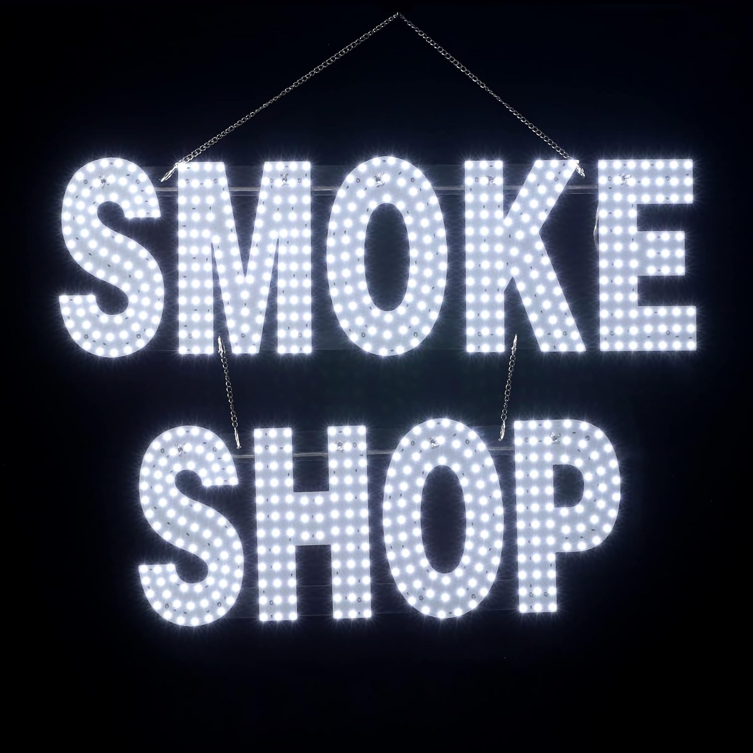 30"x20" Large LED Smoke Shop Sign for Smoke Shop, Super