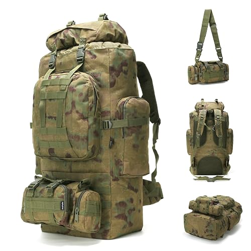 HongXingHai 100L Camping Hiking Backpack