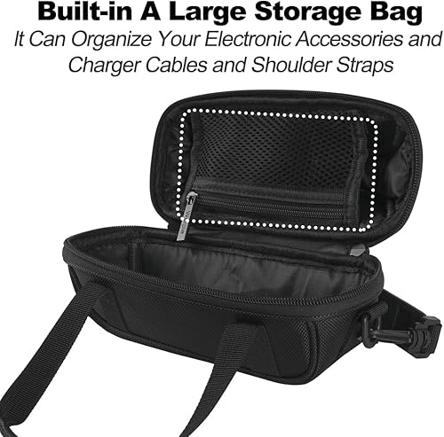 Miniatura 6 de Estuche de viaje con mosquetón y correas para el hombro para Flip 6 FLIP 5 FLIP 4 FLIP 3 Impermeable Altavoz Bluetooth portátil