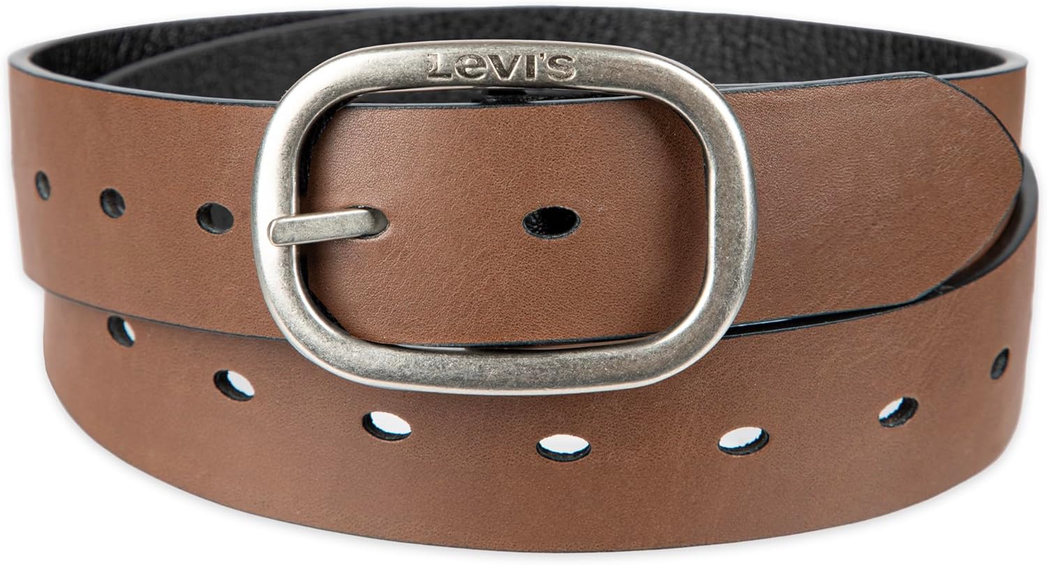 Levi's womens Two-in-one Reversible Casual Jean Belt - Image 2