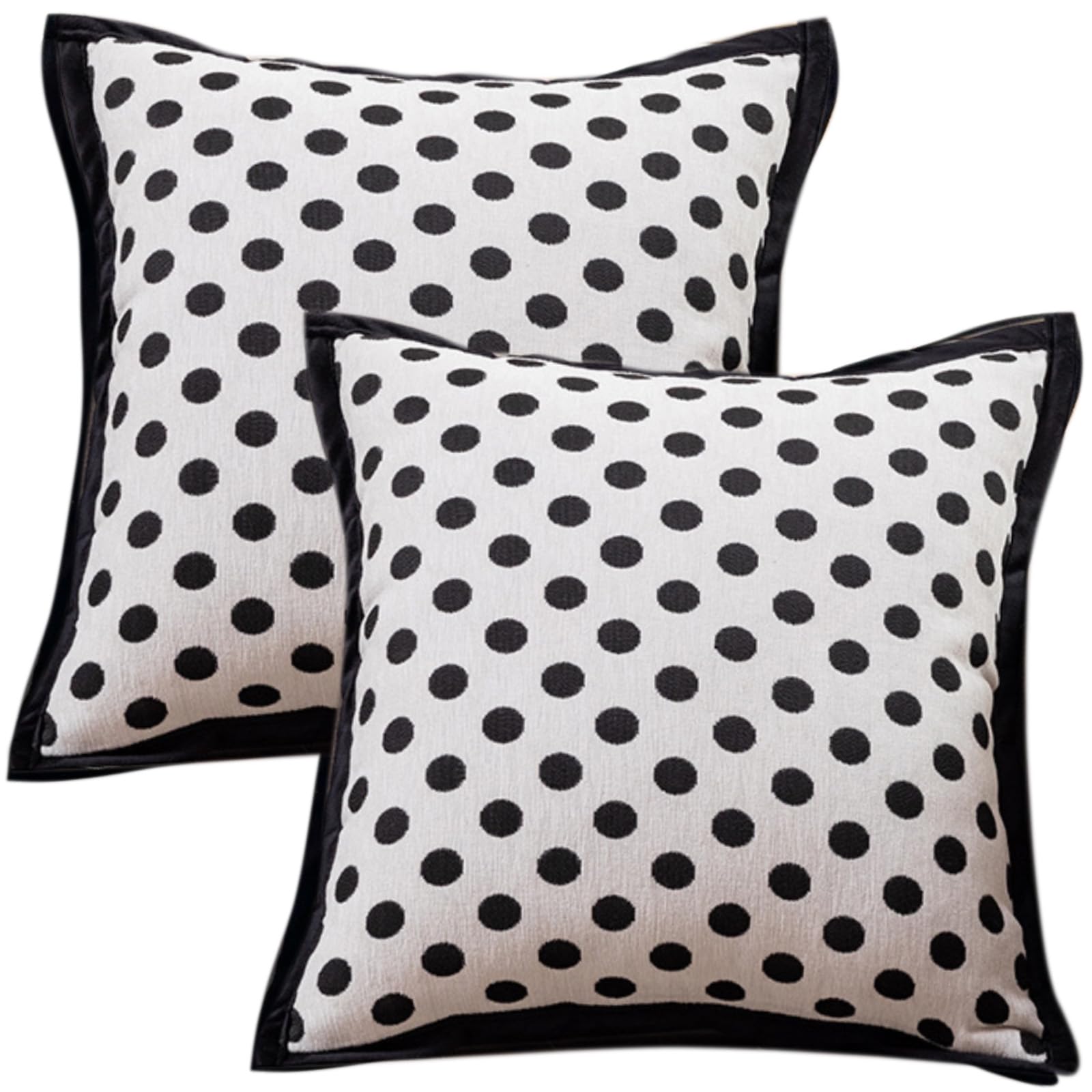 Traziewell 2 Pack Cushions Covers Boho Decorative 18x18 Throw Pillow Cover Square Pillowcases for Living Room Sofa Decor 461