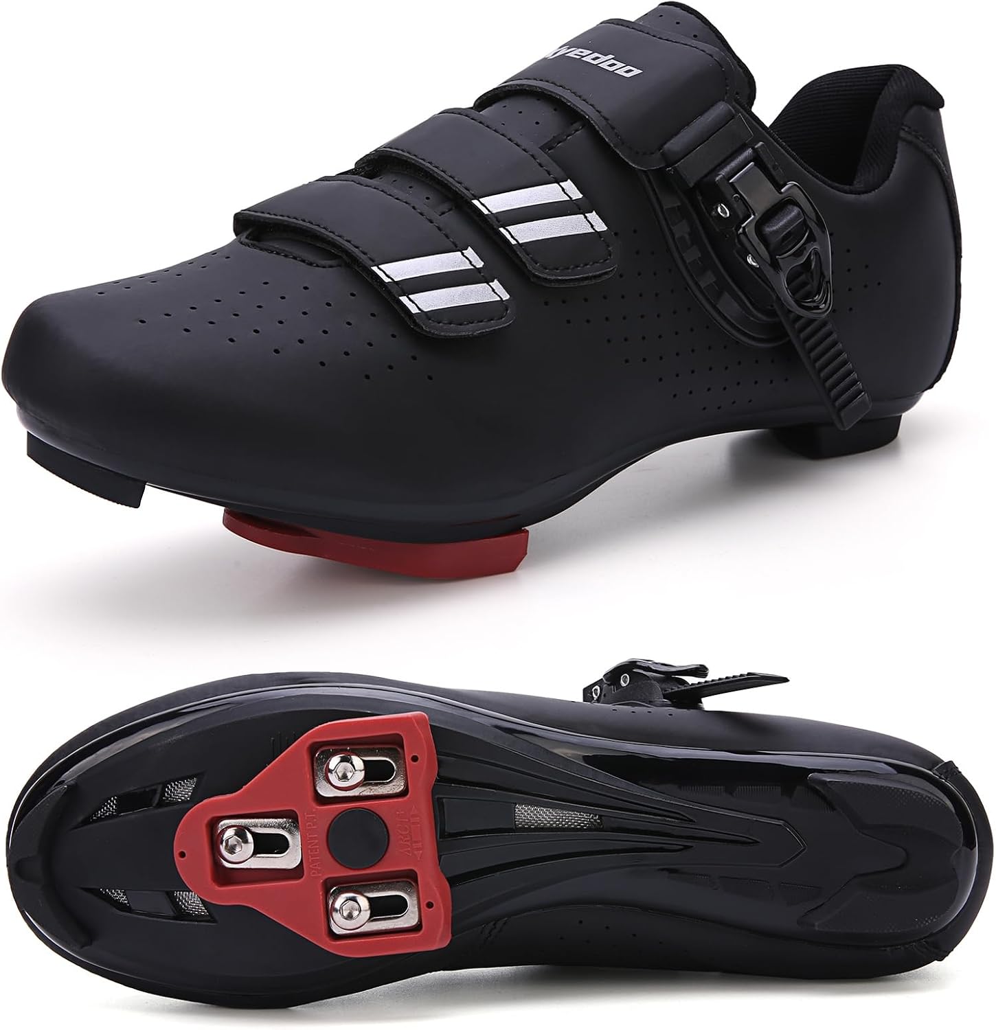 Mens Womens Cycling Shoes Compatible with Pelaton Bike Shoes Road Bike Shoes Riding Bicycle Pre-Installed with Delta Cleats Clip Indoor Outdoor Pedal - Image 7