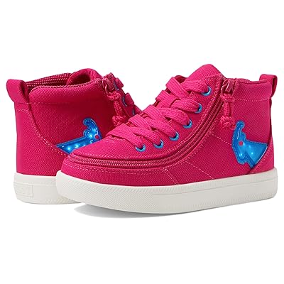BILLY Footwear Kids Toddler Pink/Blue Light Ups BILLY Classic D|R High Kids Shoes Pink/Blue Light Ups