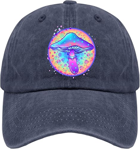 devor Caps Magic Mushrooms Baseball Caps, Funny Baseball Caps for Women