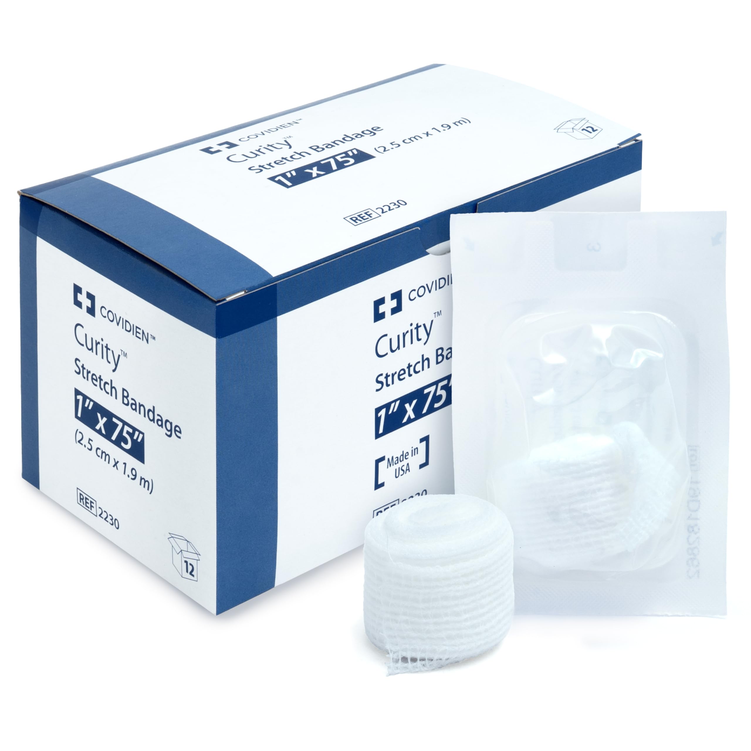 Amazon.com: Curity Conforming Bandage, Cotton/Polyester, 1-Ply, 1