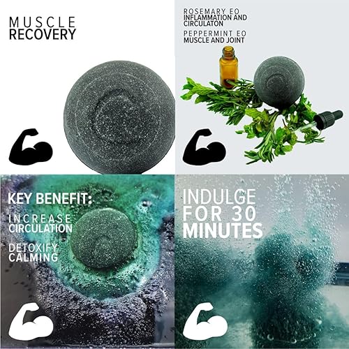 Miniatura 2 de Cosset Paquete de 6 bombas terapéuticas - Báñate con propósito, introducción a las bombas de baño terapéuticas