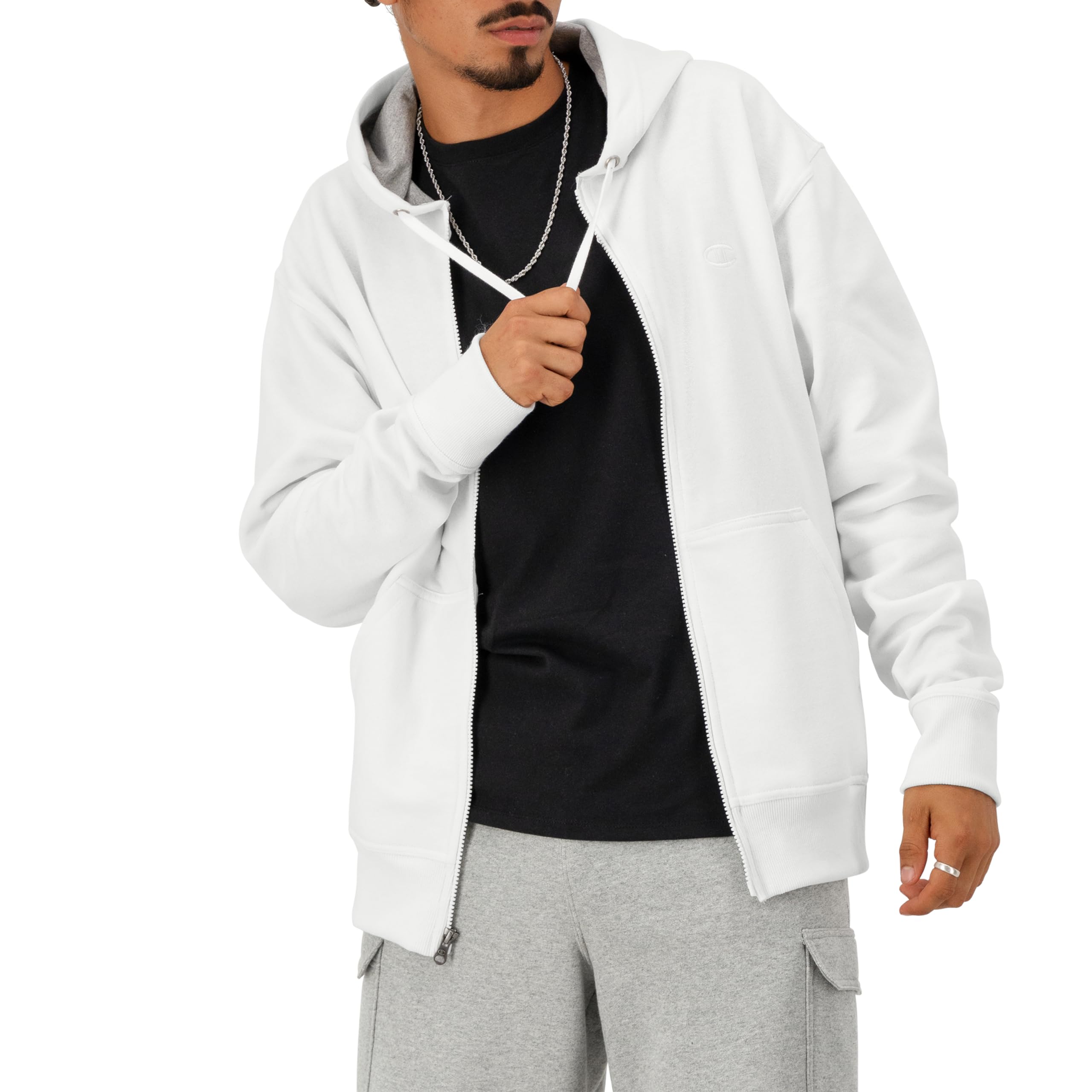 mens Zip-up Hoodie, Comfortable Zip-up Hoodie Sweatshirt for Men (Reg. Or Big & Tall)