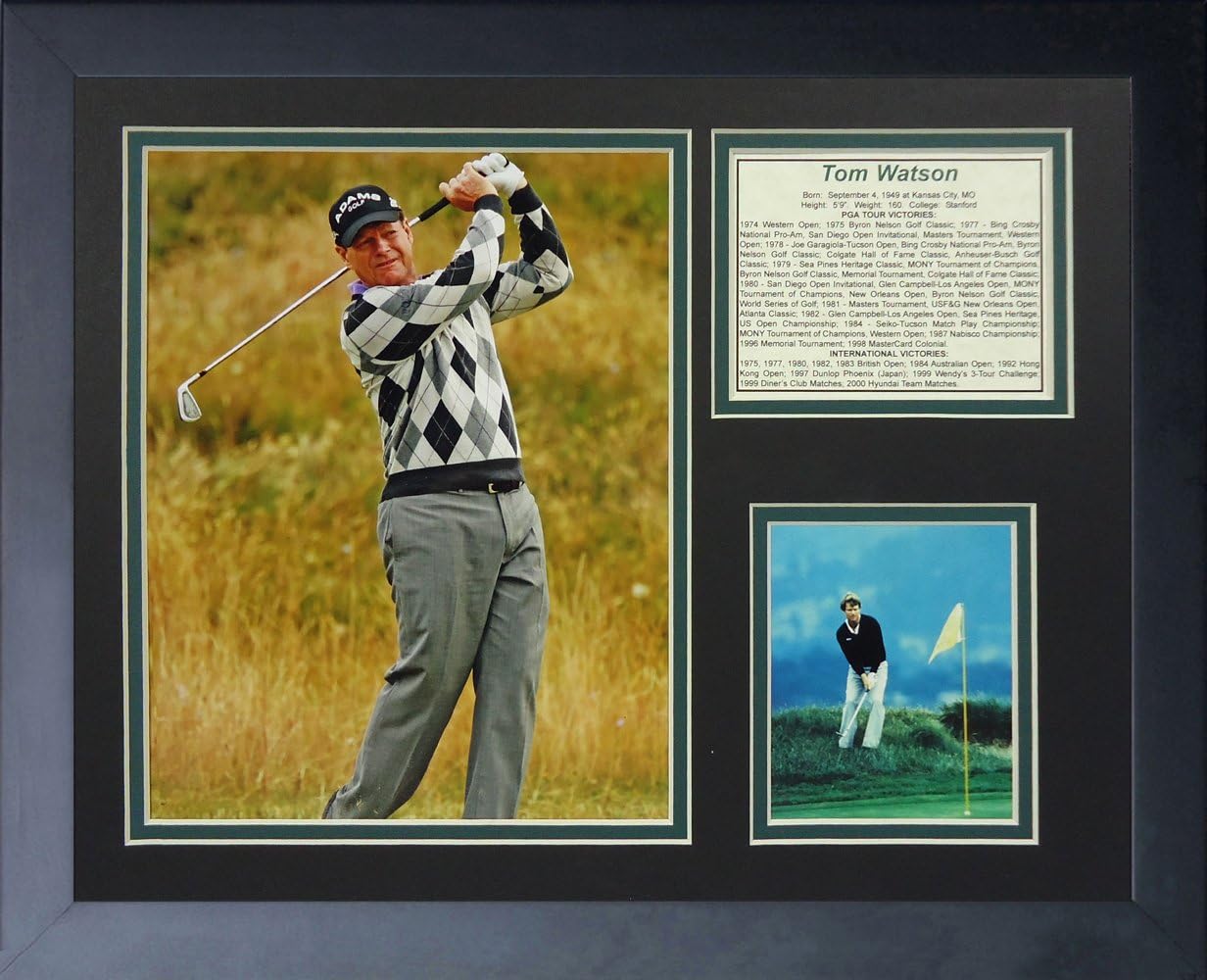 Legends Never Die Tom Watson Collage Photo Frame, 11" x 14"