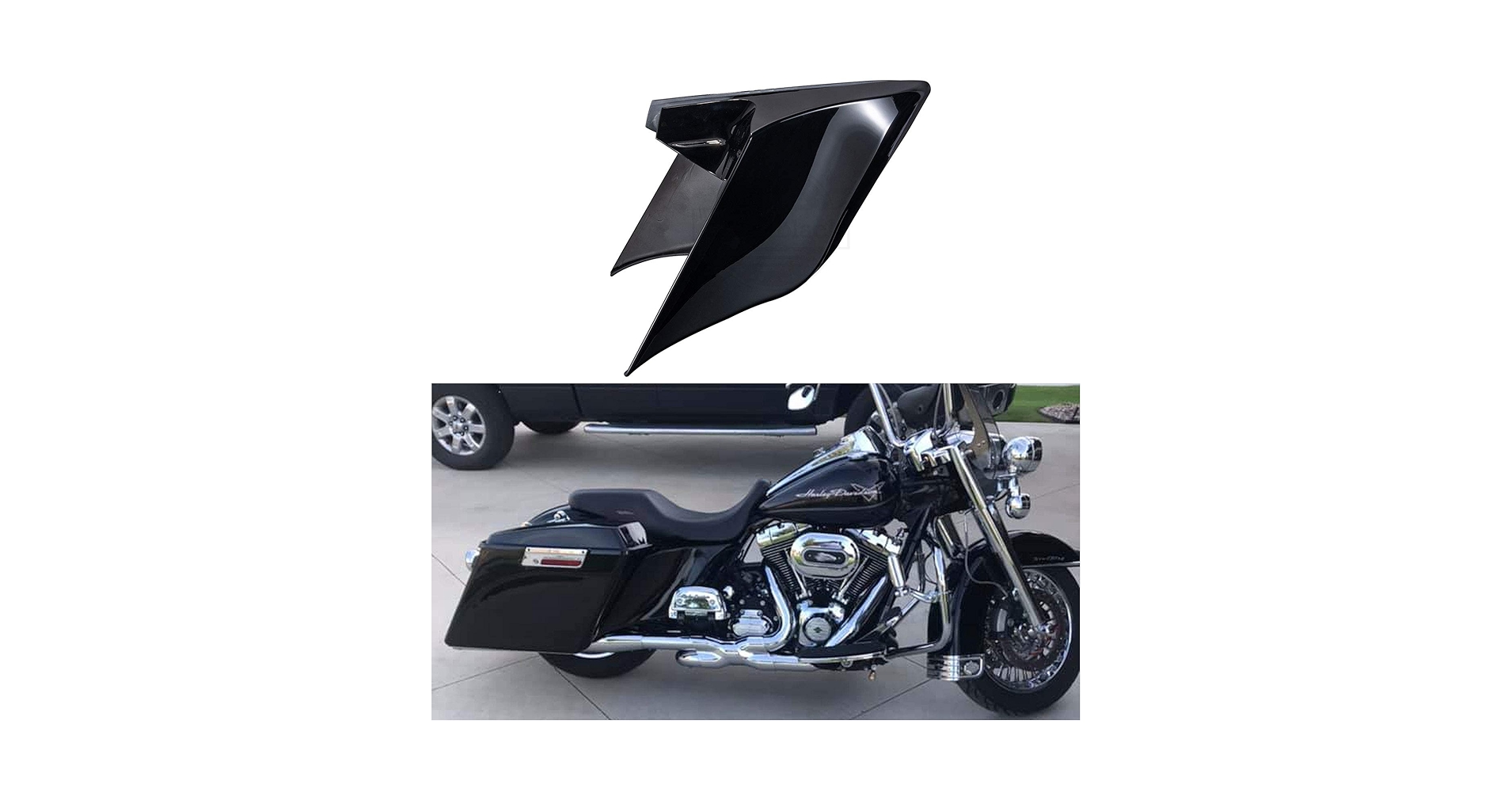 Amazon.com: Harley Side Covers Motorcycle Side Covers