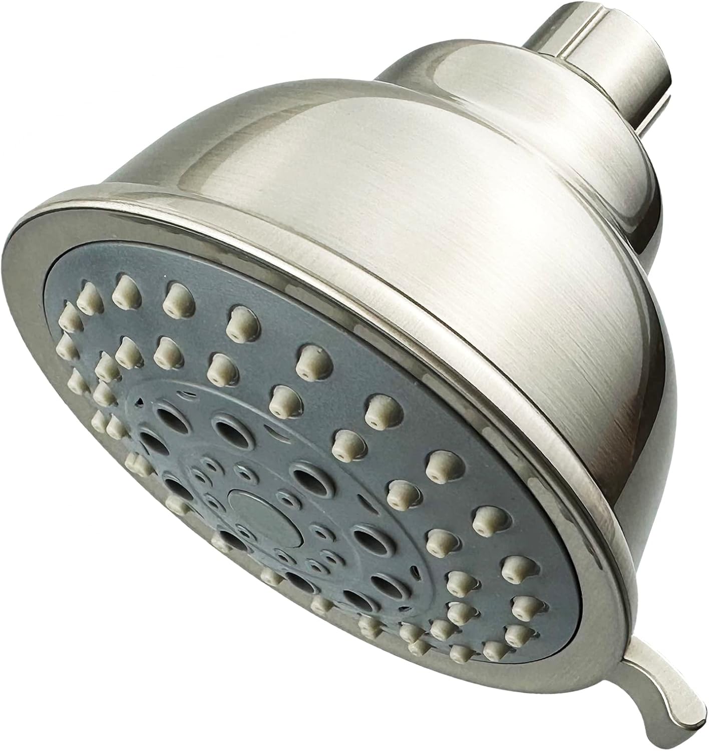 High Pressure Shower Head Voolan 4 Inches Rain Showerhead 5 Spray