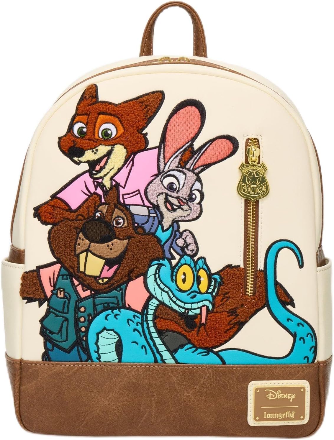 Loungefly Disney Zootopia 2 Chenille Group Portrait Mini Backpack - BoxLunch Exclusive NONE