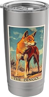Dingo Tarot Card Dingos Dingo Stainless Steel Insulated Tumbler
