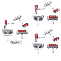 Vista 12 de Safety 1st Pestillo adhesivo para gabinete, 12 piezas, talla única