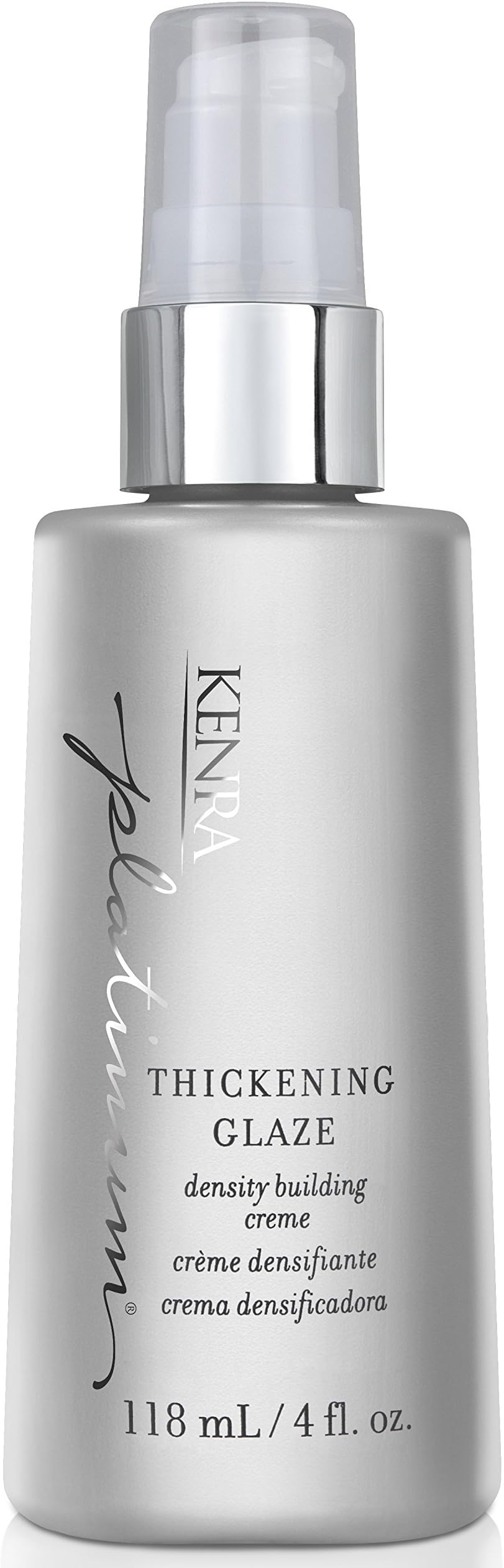 Kenra Platinum Thickening Glaze | Volumizing Styler | Adds Fullness & Body | Lightweight Conditioning | Density Building For Thick, Healthy-Looking Styles | All Hair Types