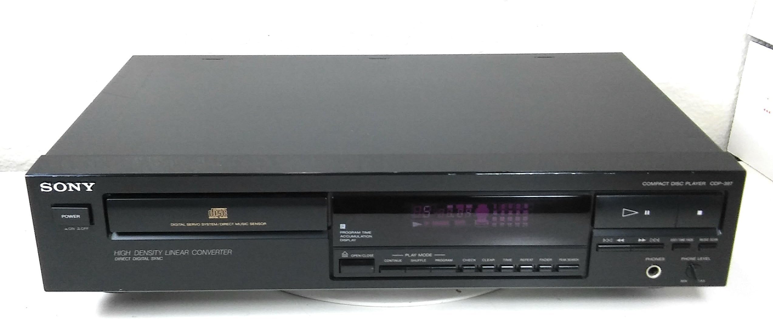 Sony Cdp-397 Cd Player