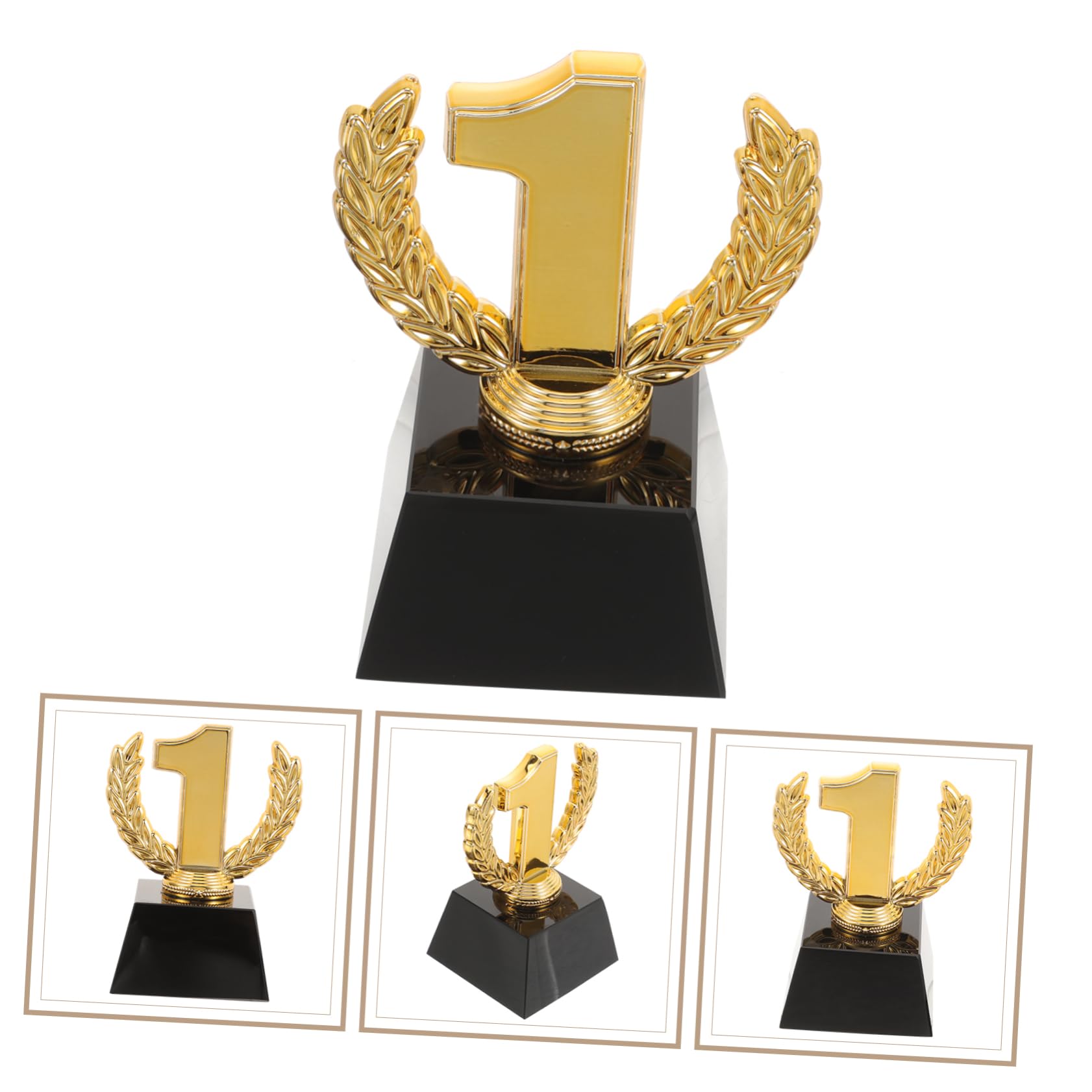 Yardwe Preistrophäe Mini-silberpokal Mit Trophäe Pinata Pint Anzeige Große Trophäe Kleine Trophäe Trophäen Trophäe Sprengen Neuheit Trophäe Aufblasbare Trophäe Plastik