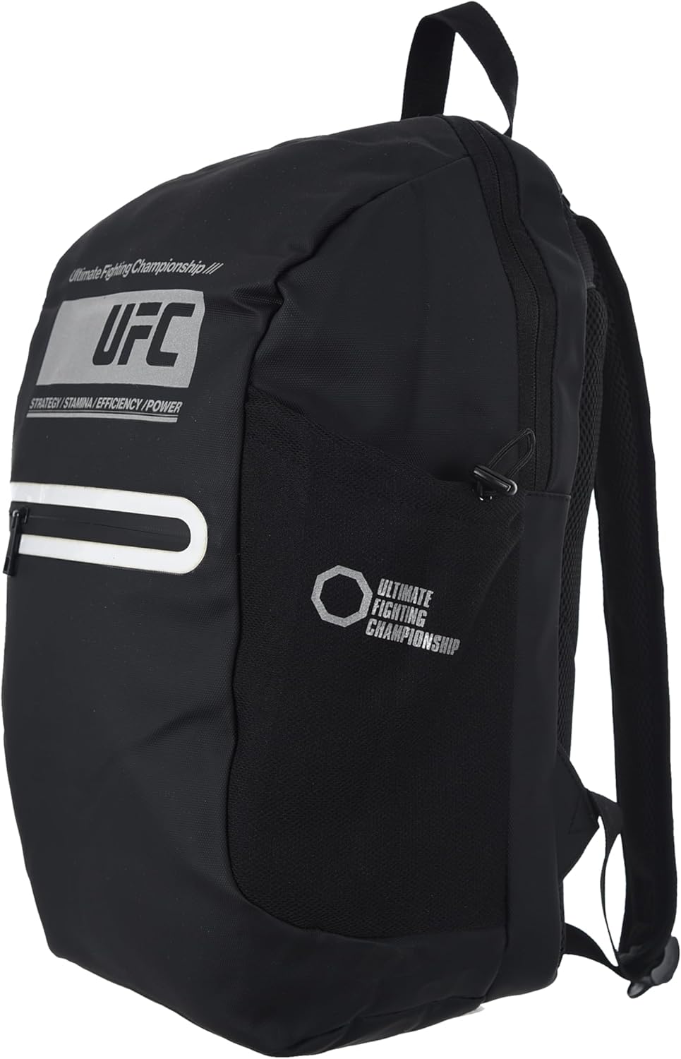 UFC Men 100% polyethylene Backpack, Black, One Size