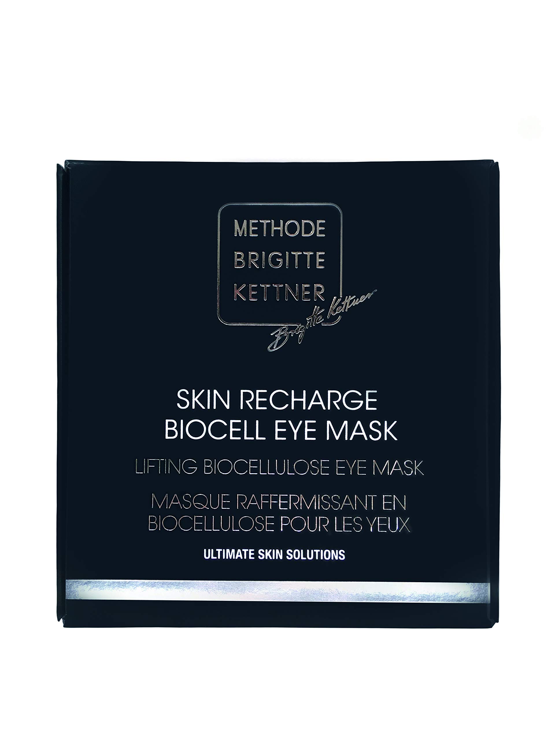 Methode Brigitte Kettner Skin Recharge Biocell Eye Mask - Yenileyici ve Nemlendirici Göz Maskesi - Hyaluronik Asit İçerir - İnce Çizgileri Azaltır - 5x2 Adet