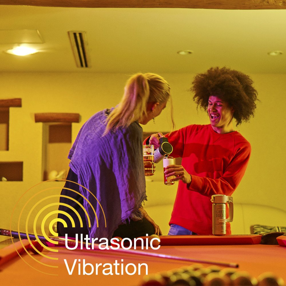 Amazon｜グリーンハウス ハンディビールサーバー 缶ビール 用 超音波式