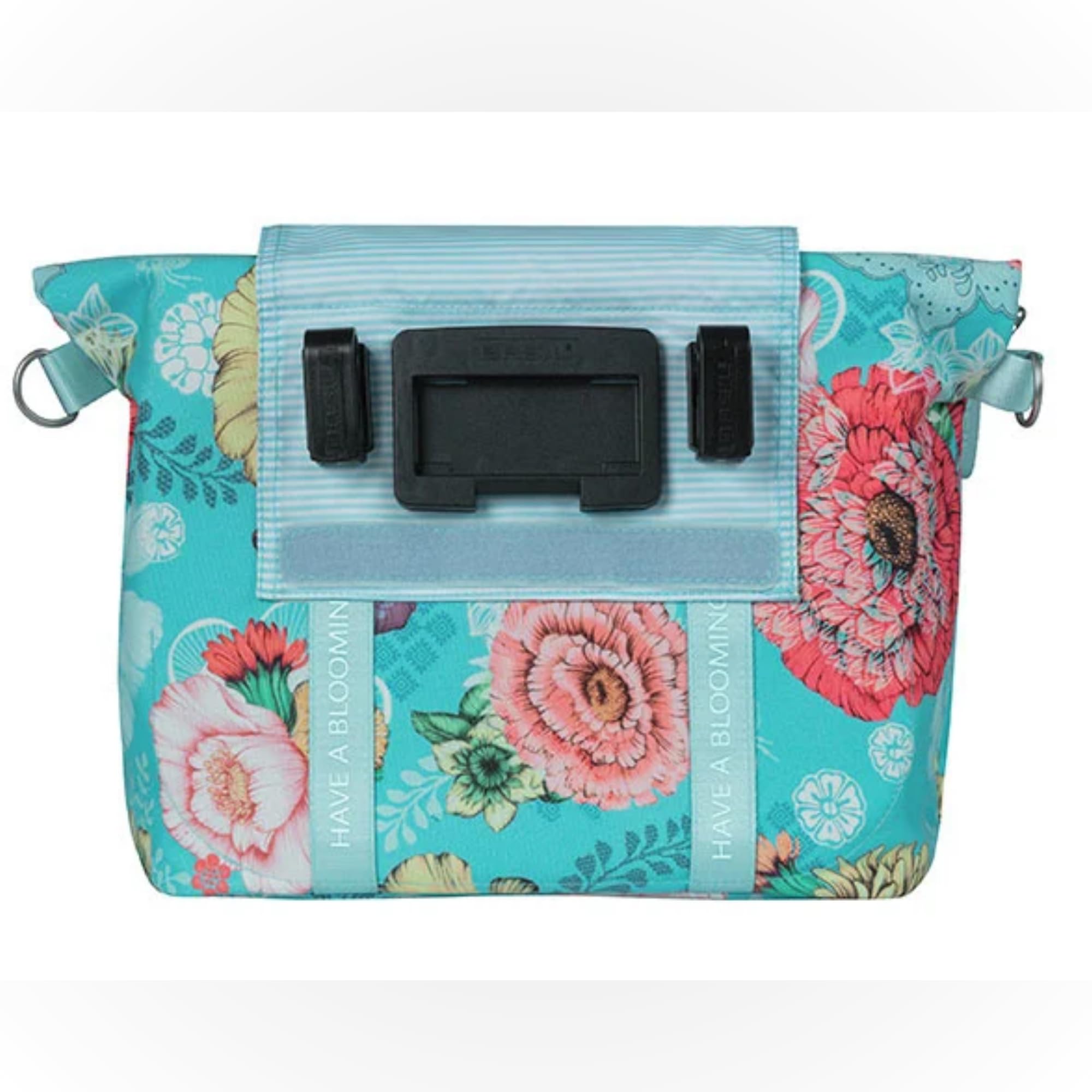 Basil Bicycle Bloom Field Sky Blue - 8-11 litrów - poliester PET z recyklingu, 18166