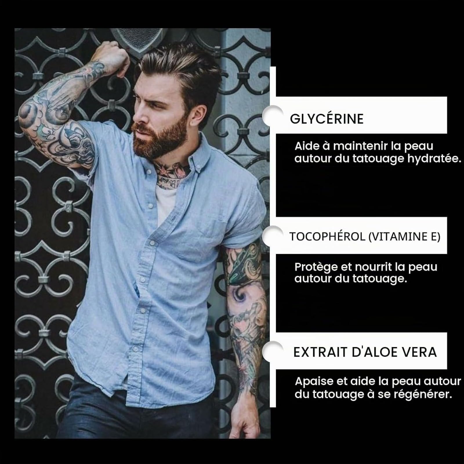 Beruhigende Tätowiercreme, Betäubungscreme für Tattoos,
