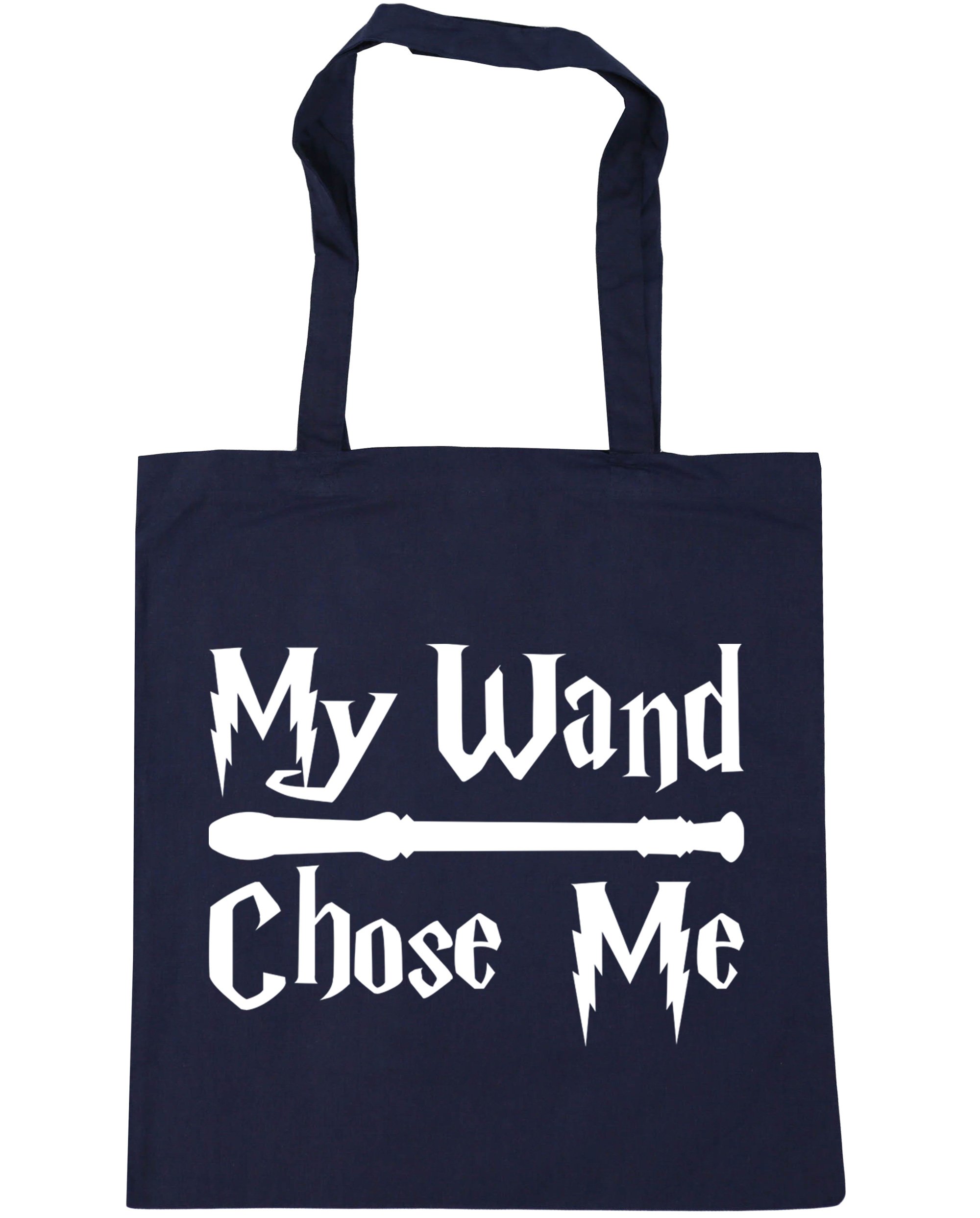 Hippowarehouse My Wand Chose Me (Recorder) Tote Shopping Gym Beach Bag 42cm x38cm, 10 litres — image 1