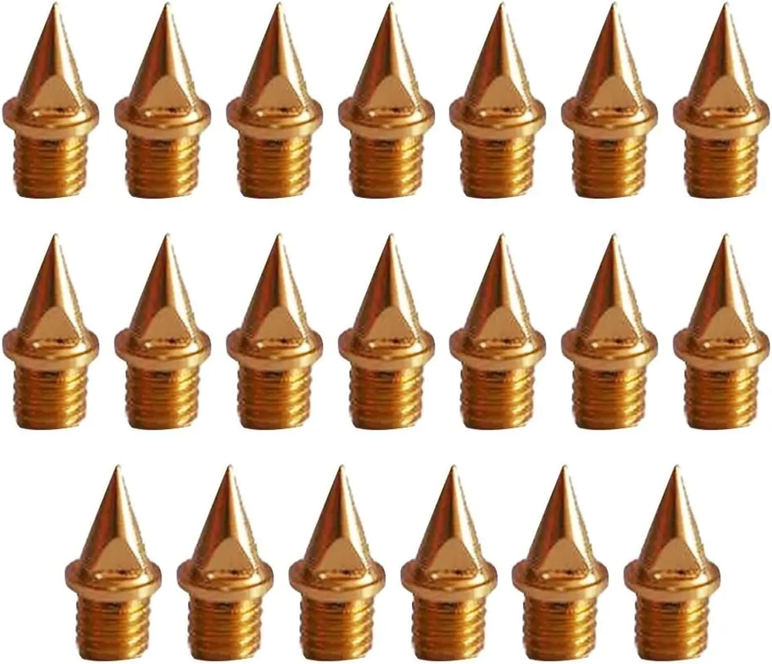 Track Spikes 200pcs Track Field 1/4 Inch Sprinting Track Spikes Carbon Spikes for Track Shoes with Wrench