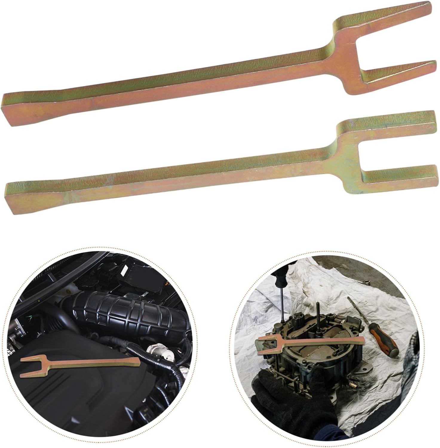 1 Pair Axle Removal Tools: Front Wheel Drive Ball Joint Separator - Automotive Axle Puller Quick and Efficient Joint Removal for Mechanics