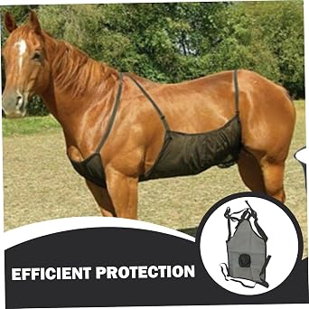Goat Apron, Anti Mating Adjustable Mesh Buck Apron for Goats, Castration Bands for Sheep Animal