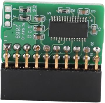 GOWENIC TPM 2.0 Module 20-pin, AOM TPM 9665V Compatible, Trusted Platform Module Vertical for SuperMicro Motherboards