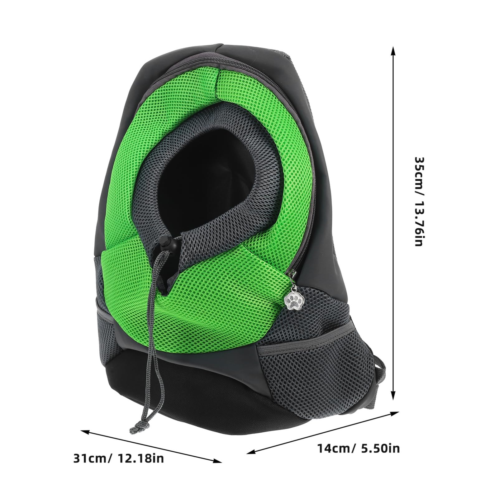 JOINPAYA Pet Carrier Backpack for Small Dogs and Cats Adjustable Straps Breathable Mesh Secure Design with Safety Lock Versatile for Outdoor Adventures