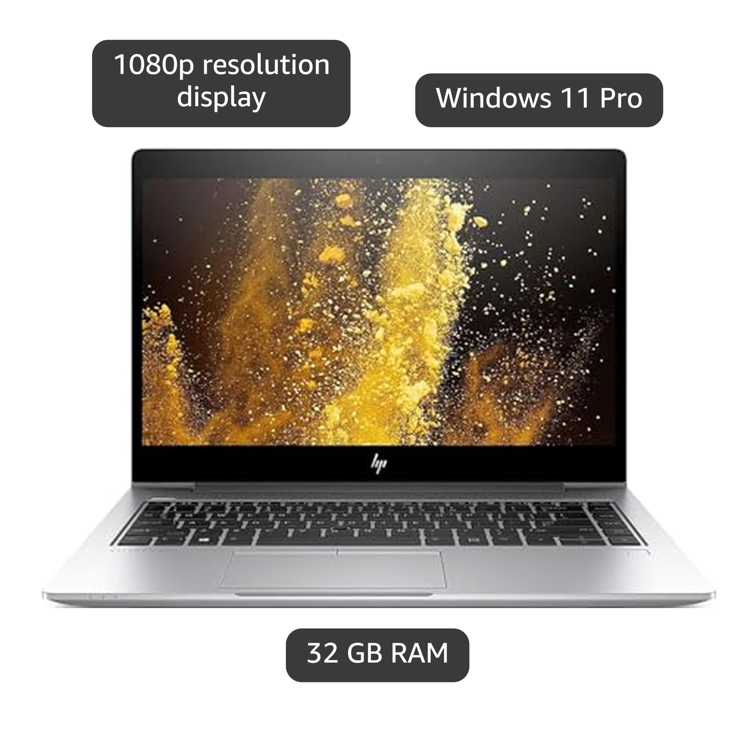 Amazon.com: HP EliteBook 840 G6 Laptop, Intel Core i7-8665U, 32GB