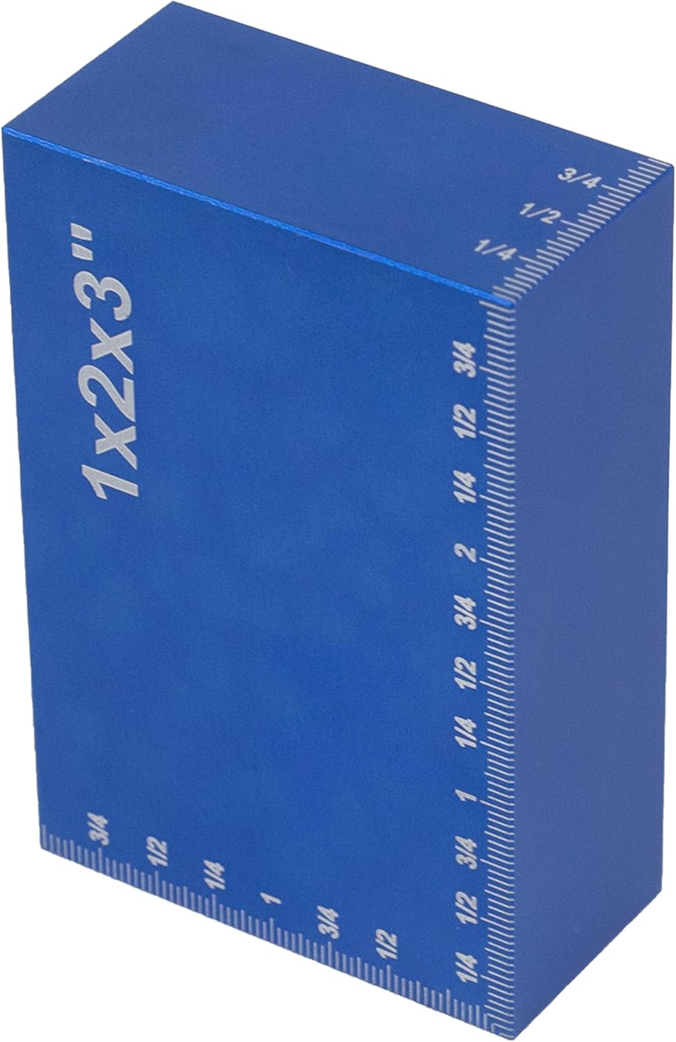 TEXALAN(R) Setup Blocks Woodworking Aluminum Height Gauge Blocks Set for Router and Table Saw Accessories Blue 15 PCS (Inch)
