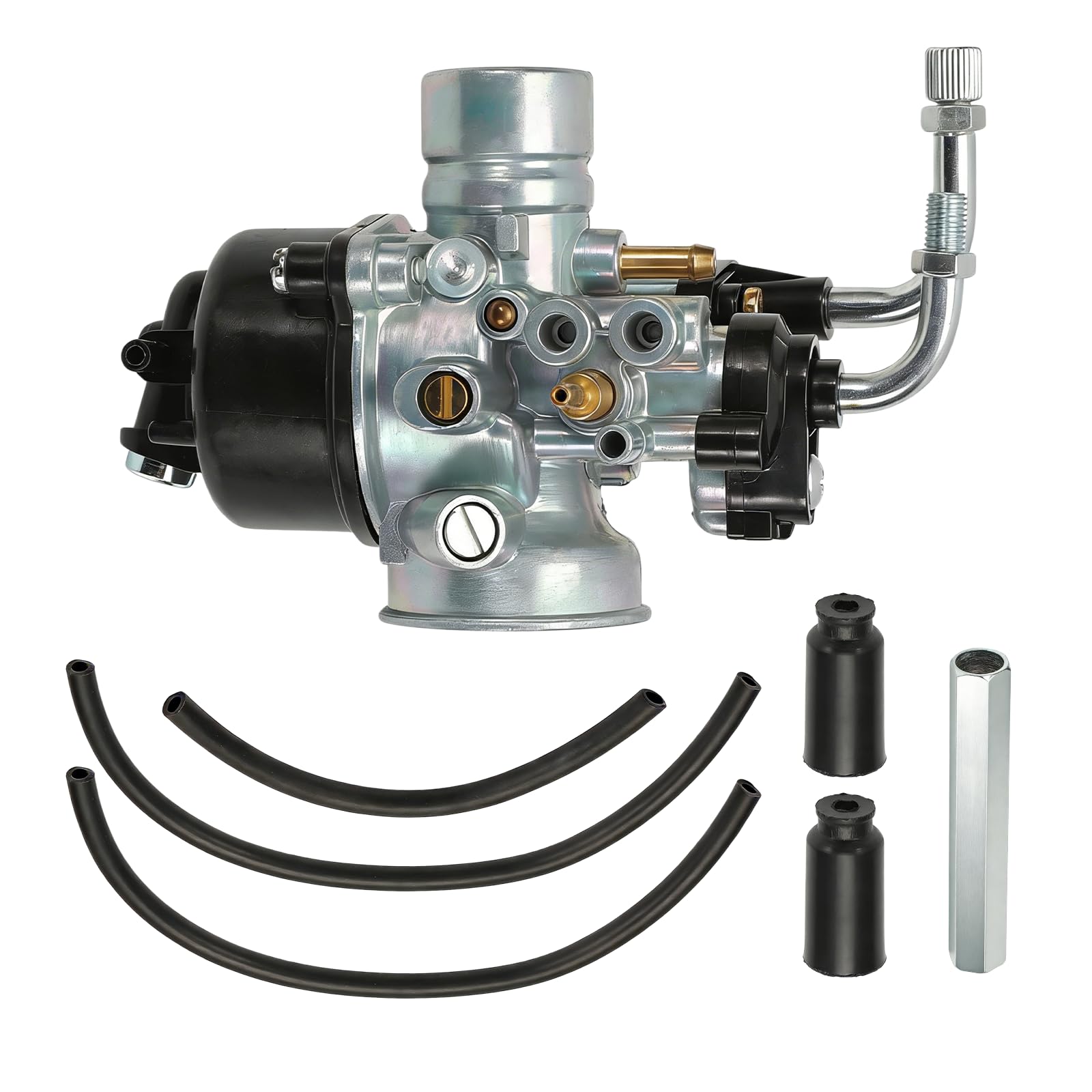 Carburateur PHBN 12 mm pour MBK Booster Nitro Stunt Mach-G Jog-R Bw's Rocket Aerox Ovetto AM6 Derbi TZR XP6 Rieju Beta Pour Minarelli vertical horizontal Carbu Scooter 50cc de moto