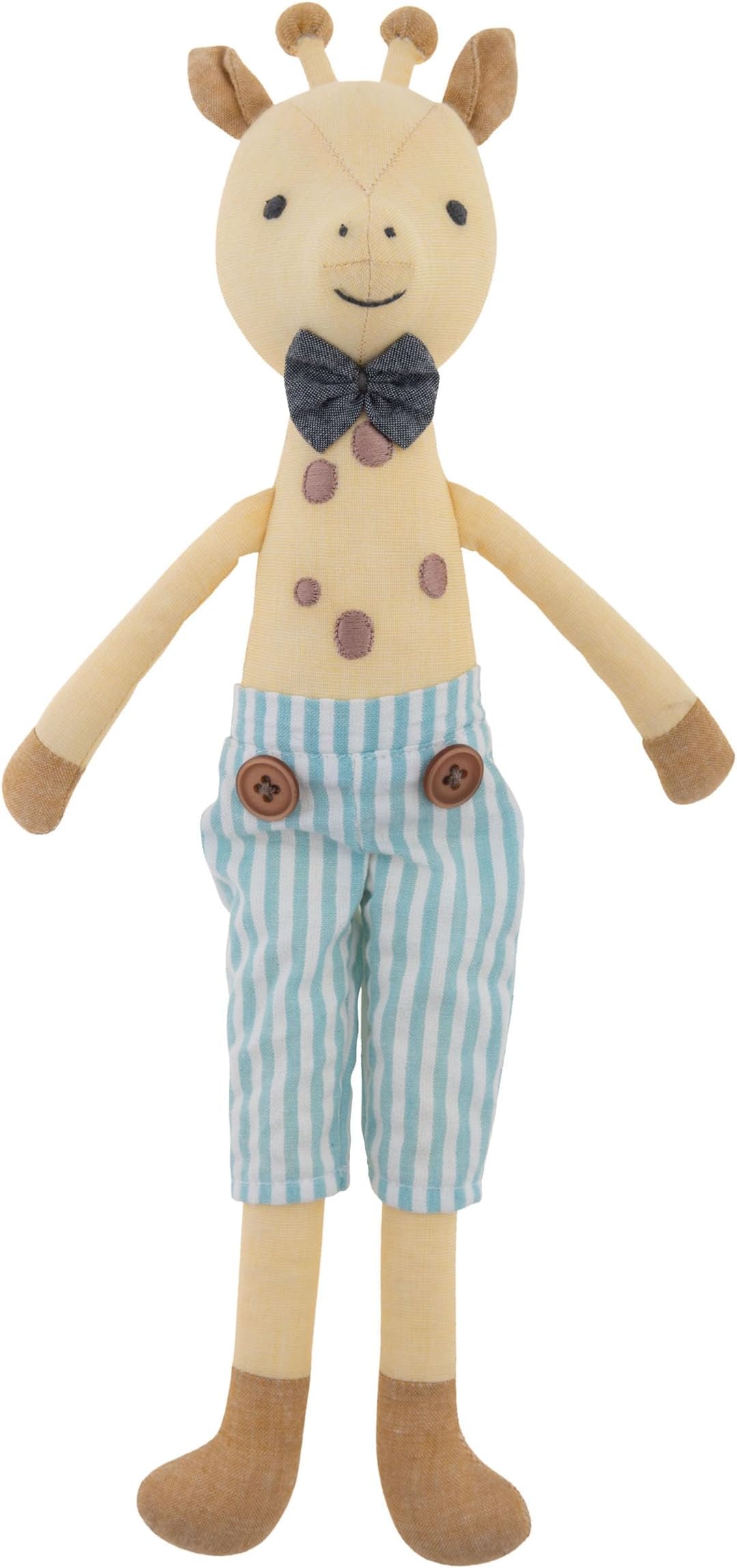 Stephen Joseph, Tiny Dancers Stuffed Doll for Child or Toddler, Toy Room or Kids Bedroom Decor, Fancy Friends Stuffed Animals for Girls & Boys, Gerald Giraffe