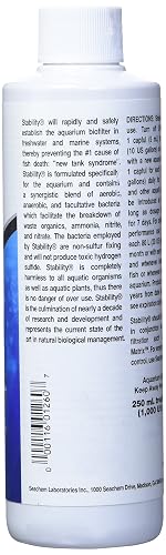 Seachem Tratamiento de Agua de Estabilidad, 250 ml