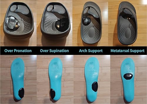 Miniatura 2 de Rampa de gel adhesivo para sobrepronación, supinación, soporte de arco o metatarsianos - Inserto de zapato apilable y lavable Fascitis plantar