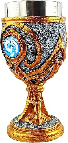 Miniatura 9 de Medieval Goblet Cup – Vintage Chalice Design, Stainless Steel Drinkware | Elegant Drinking Vessel for Special Occasions, Weddings, Father’s Day,