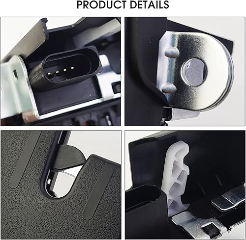 Miniatura 7 de Tapa trasera del maletero del maletero con cierre de bloqueo para VW Volkswagen Golf GTI MK6 2009 2010 2011 2012 2013 5K0827505A US Warehouse