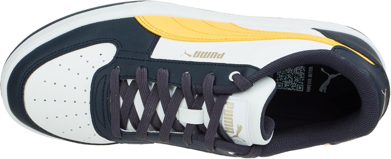 PUMA Men's Caven 2.0 New Navy/Sunny Yellow/White - US 8 M - Image 6