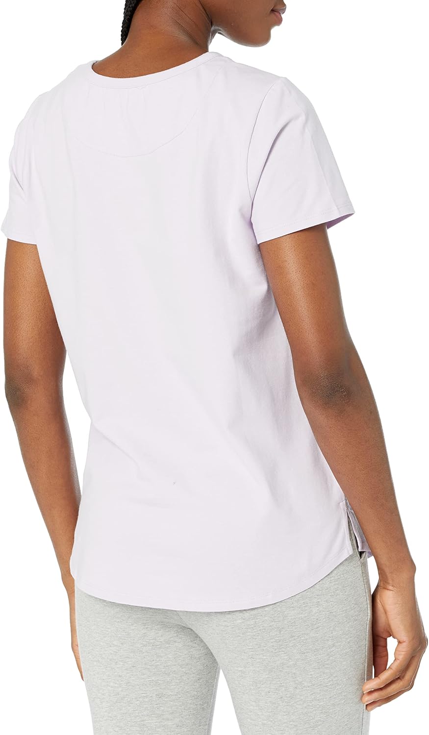 Women's Cotton Short Sleeve Crewneck Pajama T-shirt - Image 3