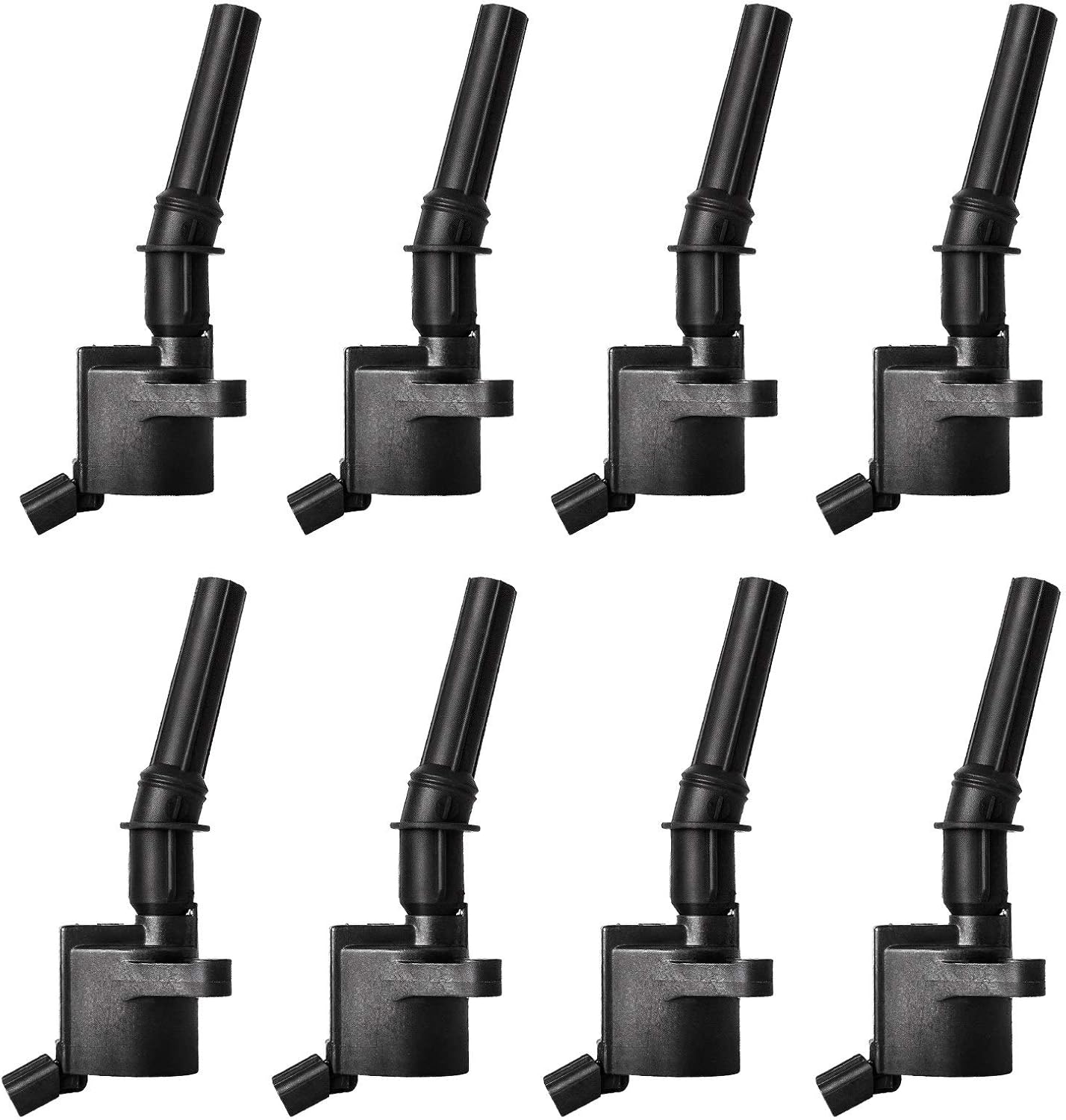 AUTOSAVER88 Ignition Coil Pack Set of 8 Compatible with Ford F150 F250 Crown Victoria Expedition Explorer Excursion Mustang E150 E250 E350 Van - Lincoln - Mercury V8 4.6L 5.4L 6.8L