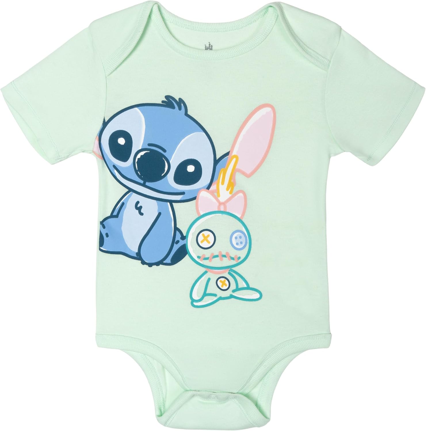 Disney Baby 5 Pack Bodysuits Newborn to Infant Sizes (Newborn - 24 Months)