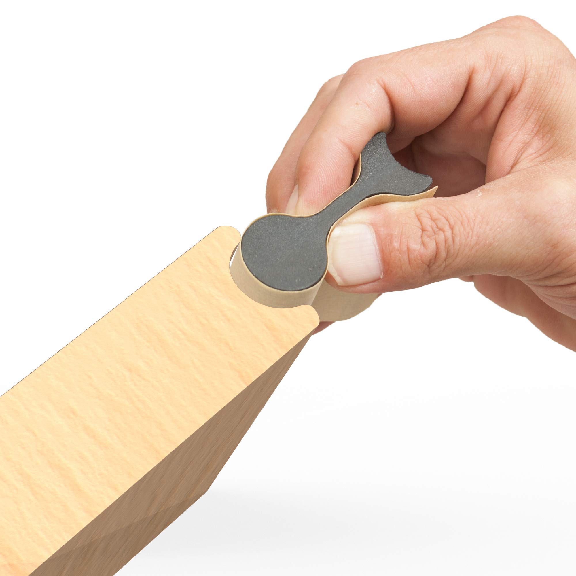 6 Piece 12 Profile Double Ended Contour Sanding Grip Set for Concave