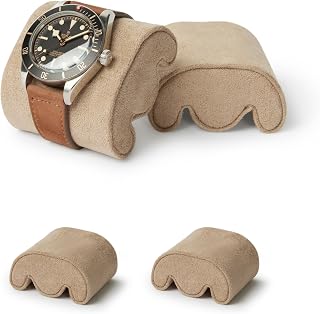 TAWBURY Fraser Watch Case Pillows - Pack of 2 Small Replacement Pillows for Our Fraser Taupe Leather Watch Cases | 'M' Shaped Pillows Designed to fit 14.5cm - 17cm Wrists